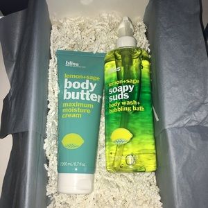 Bliss body care gift set